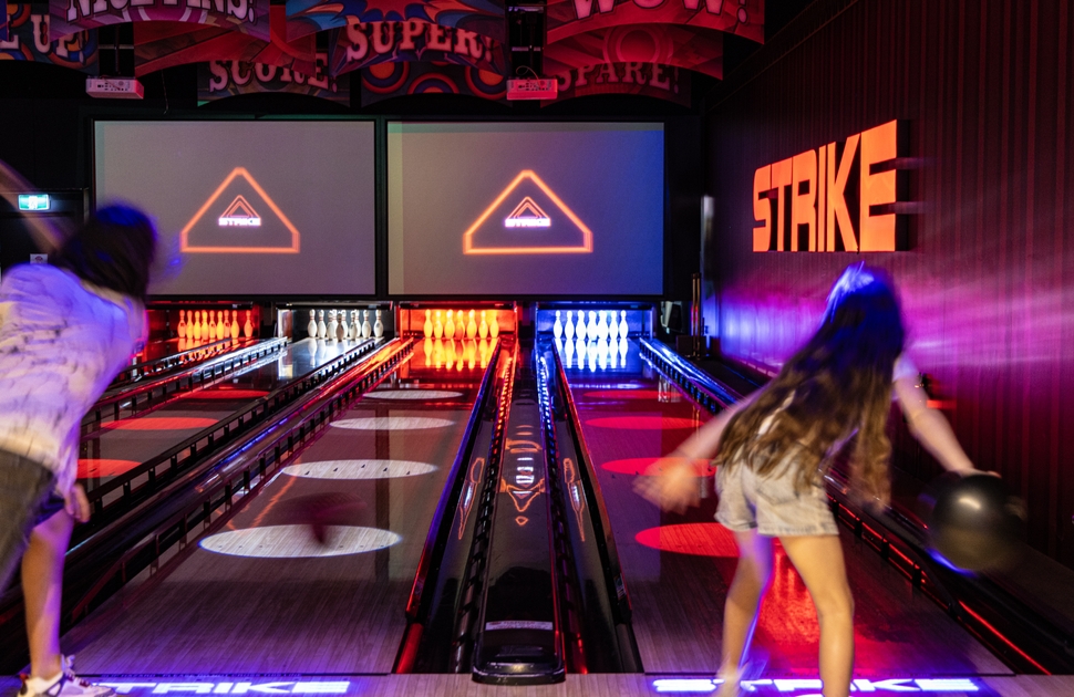 Strike: $14 Bowling & Laser Tag