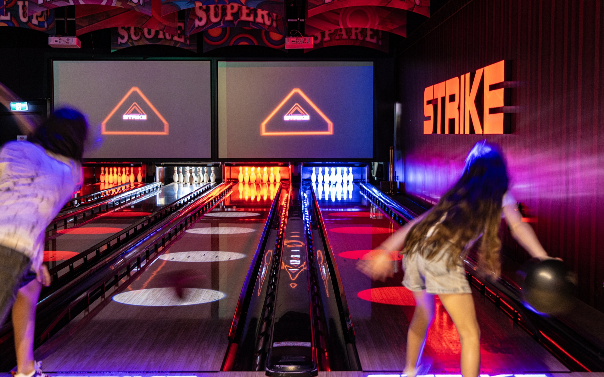 Strike: $14 Bowling & Laser Tag